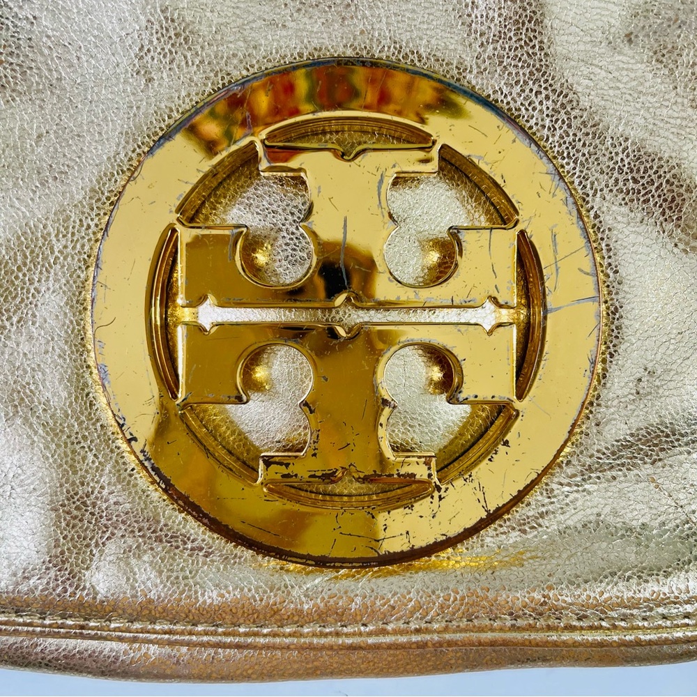 Tory Burch Reva Gold Chain Shoulder Bag - Picture 15 of 16
